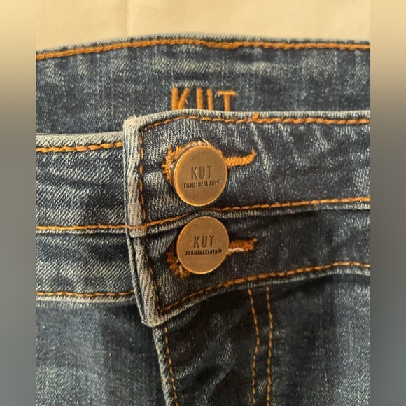 Kut from the Kloth high rise toothpick skinny jeans size 16. - Picture 6 of 16